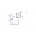CNC Racing Reservoir Mounting Bracket for Master Cylinder Clamp Mounting CNC Racing Reservoir Mounting Bracket for Master Cylinder Clamp Mounting